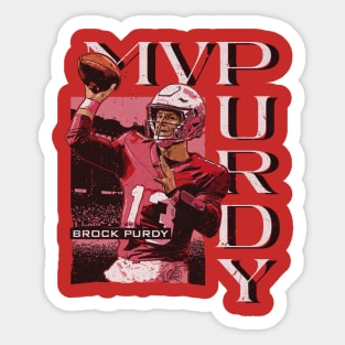 Brock Purdy San Francisco MVPurdy Sticker